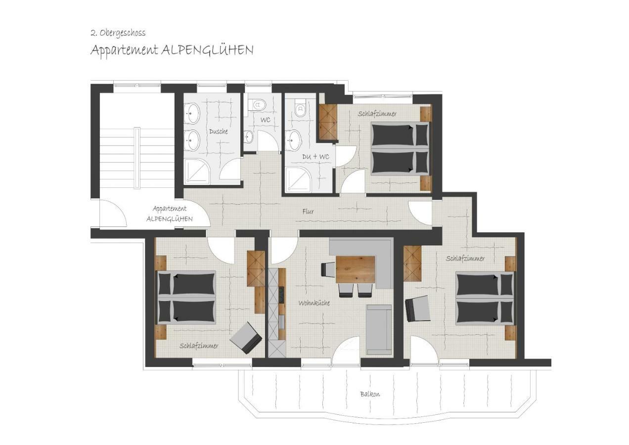 Appartement Ahornblick Schwendau Zewnętrze zdjęcie